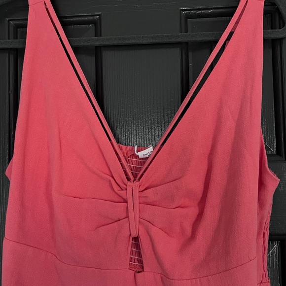 Anrabess Pink Sleeveless Jumpsuit - Picture 2 of 9